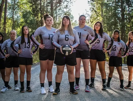 Volleyball players